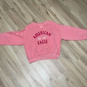 Pink American Eagle crewneck